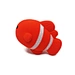 eco friendly natural rubber clownfish bath toy